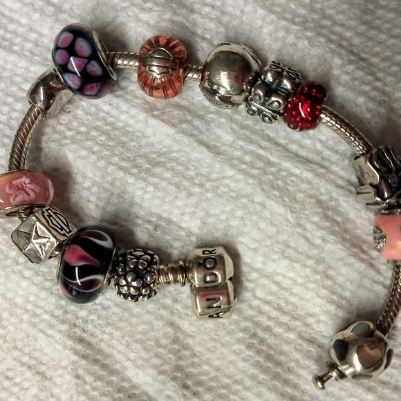 SOLD....Pandora bracelet - Picture 4 of 8